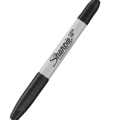 Sharpie Marker dwustronny Twin Tip - - czarny ><noscript><img width=