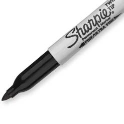 Sharpie Marker dwustronny Twin Tip - - czarny ><noscript><img width=