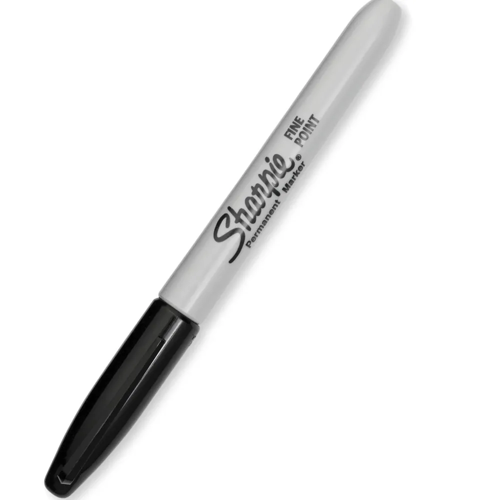 Sharpie Marker Fine Point - - czarny, 1 mm