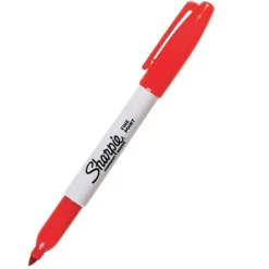 Sharpie Marker Fine Point - - czerwony, 1 mm