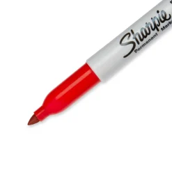 Sharpie Marker Fine Point - - czerwony, 1 mm