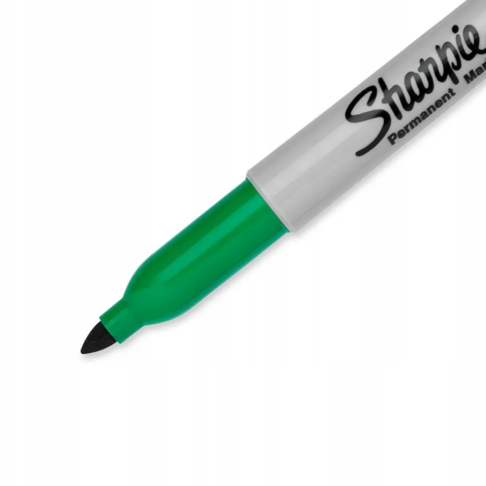Sharpie Marker Fine Point - - zielony, 1 mm