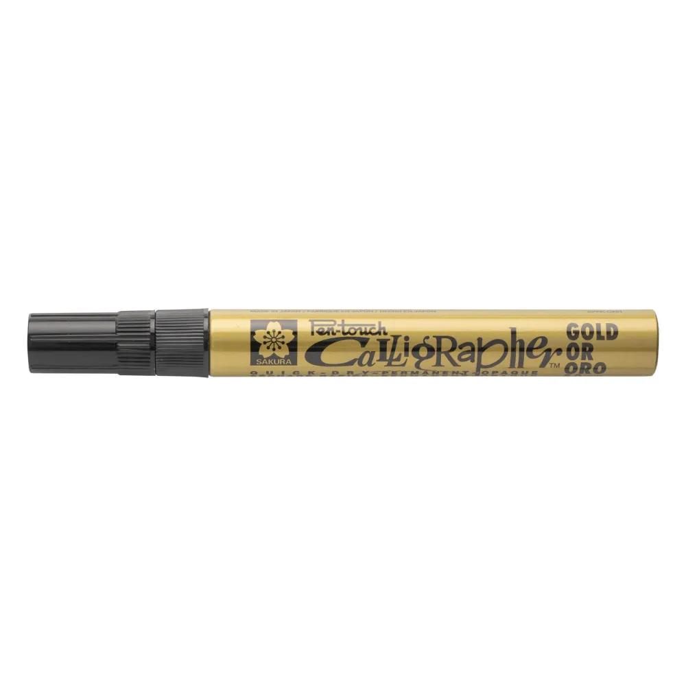 Sakura Marker olejny Pen-Touch Calligrapher - - Gold, 5 mm