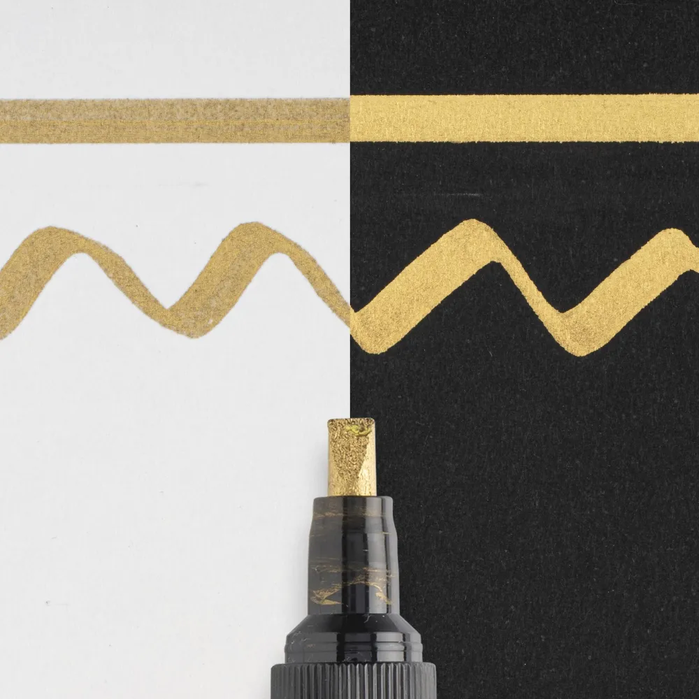 Sakura Marker olejny Pen-Touch Calligrapher - - Gold, 5 mm
