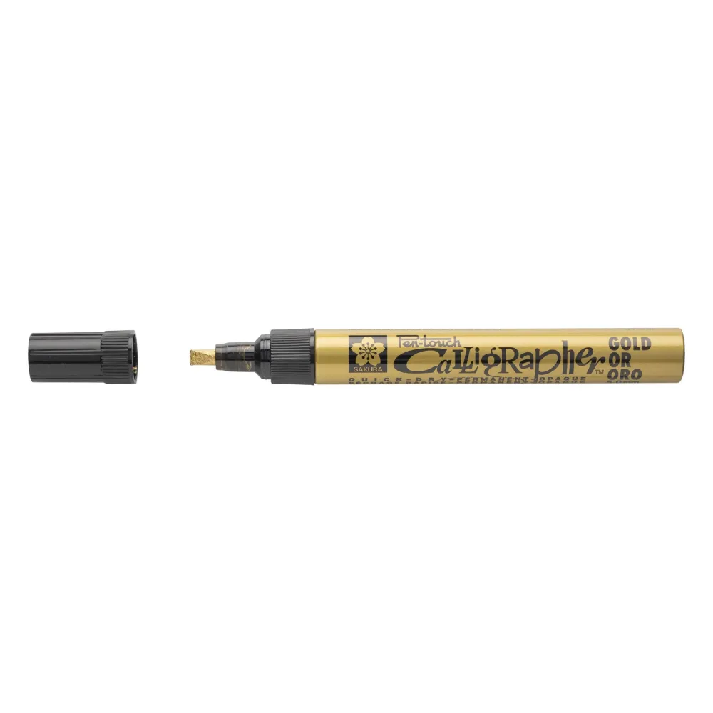 Sakura Marker olejny Pen-Touch Calligrapher - - Gold, 5 mm