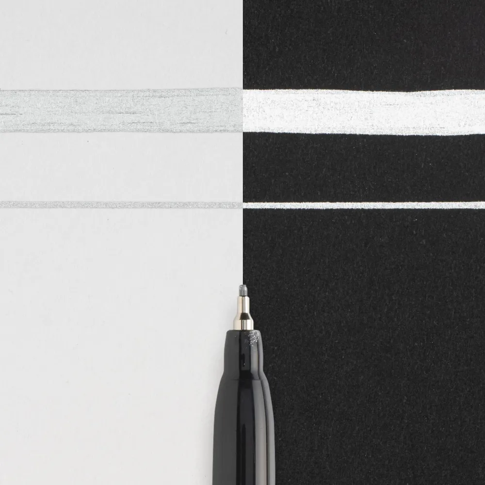 Sakura Marker olejny Pen-Touch - - Silver, 0,7 mm > Markery, Brushpeny I Pisaki|Pisaki Kaligraficzne
