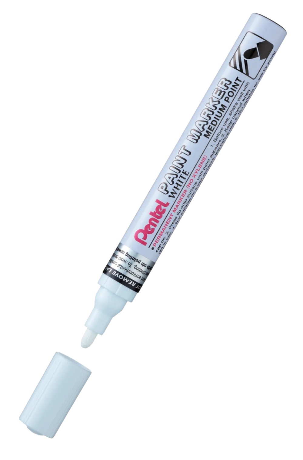 Pentel Marker olejowy Paint Marker - - biały > Markery