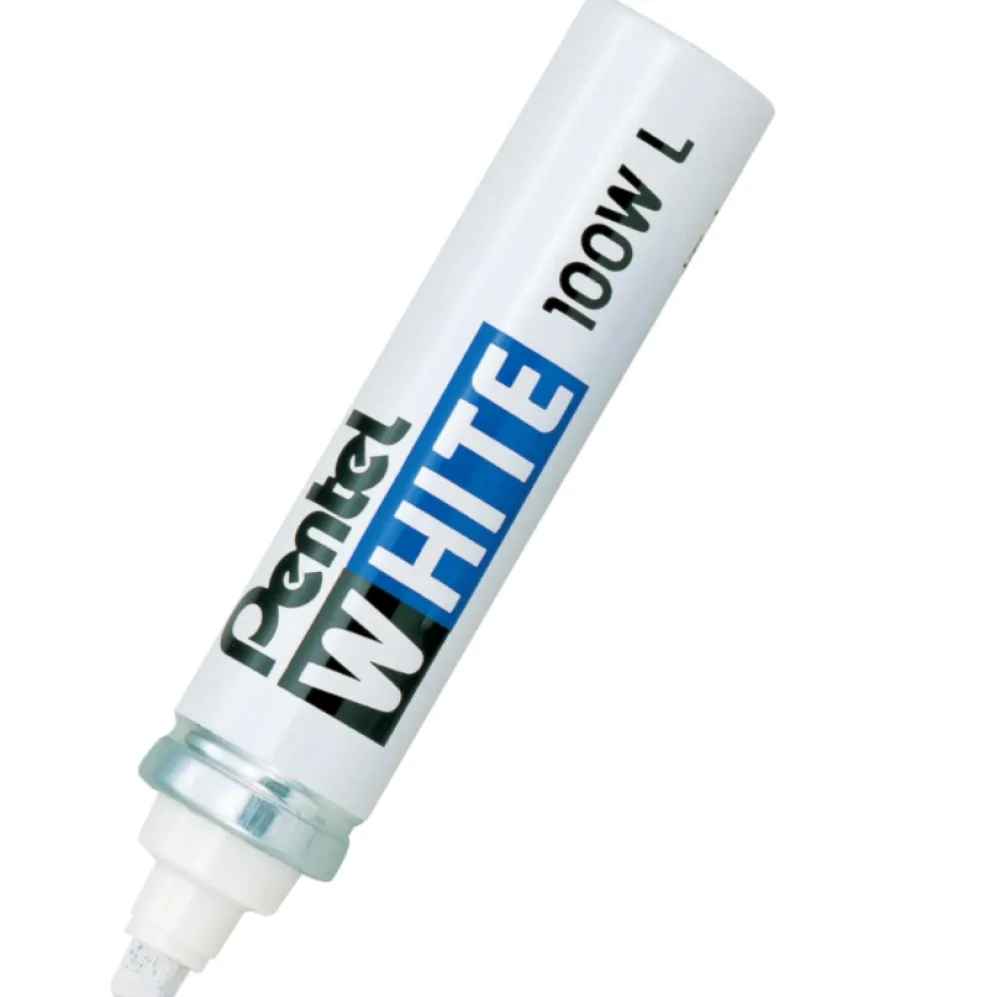 Pentel Marker olejowy 100WL - - biały, 6,5 mm > Markery