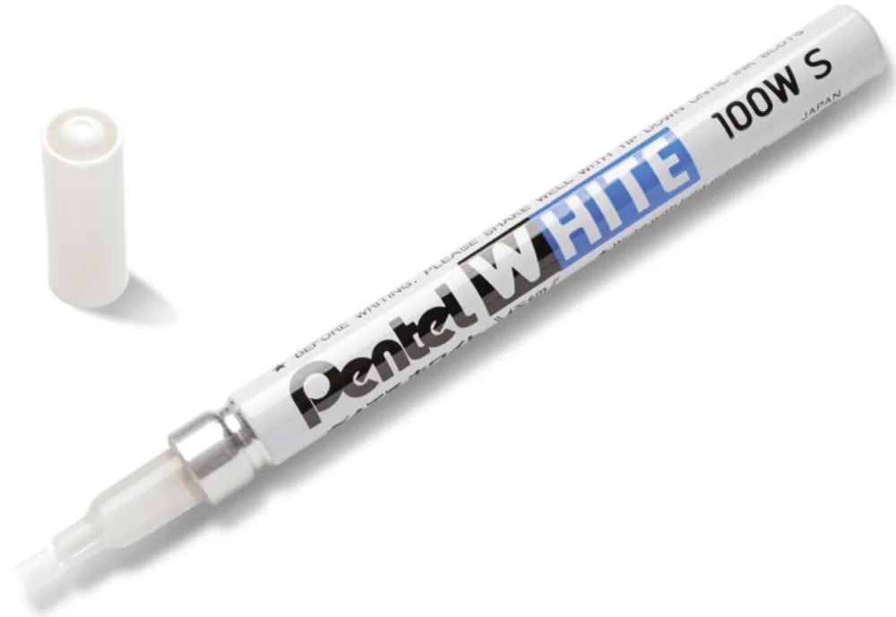 Pentel Marker olejowy 100WS - - biały, 1,97 mm