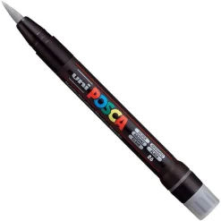 Uni Posca Marker pędzelkowy Posca PCF-350 - Uni - srebrny, silver > Markery, Brushpeny I Pisaki|Pisaki Kaligraficzne
