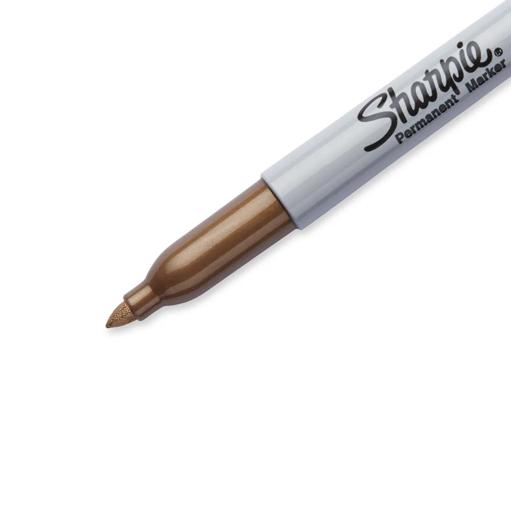 Sharpie Marker permanentny Metallic - - złoty, 1 mm