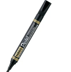 Pentel Marker permanentny N860 - - czarny, 4,5 mm