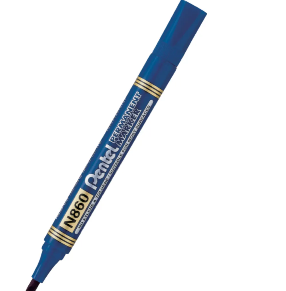 Pentel Marker permanentny N860 - - niebieski, 4,5 mm
