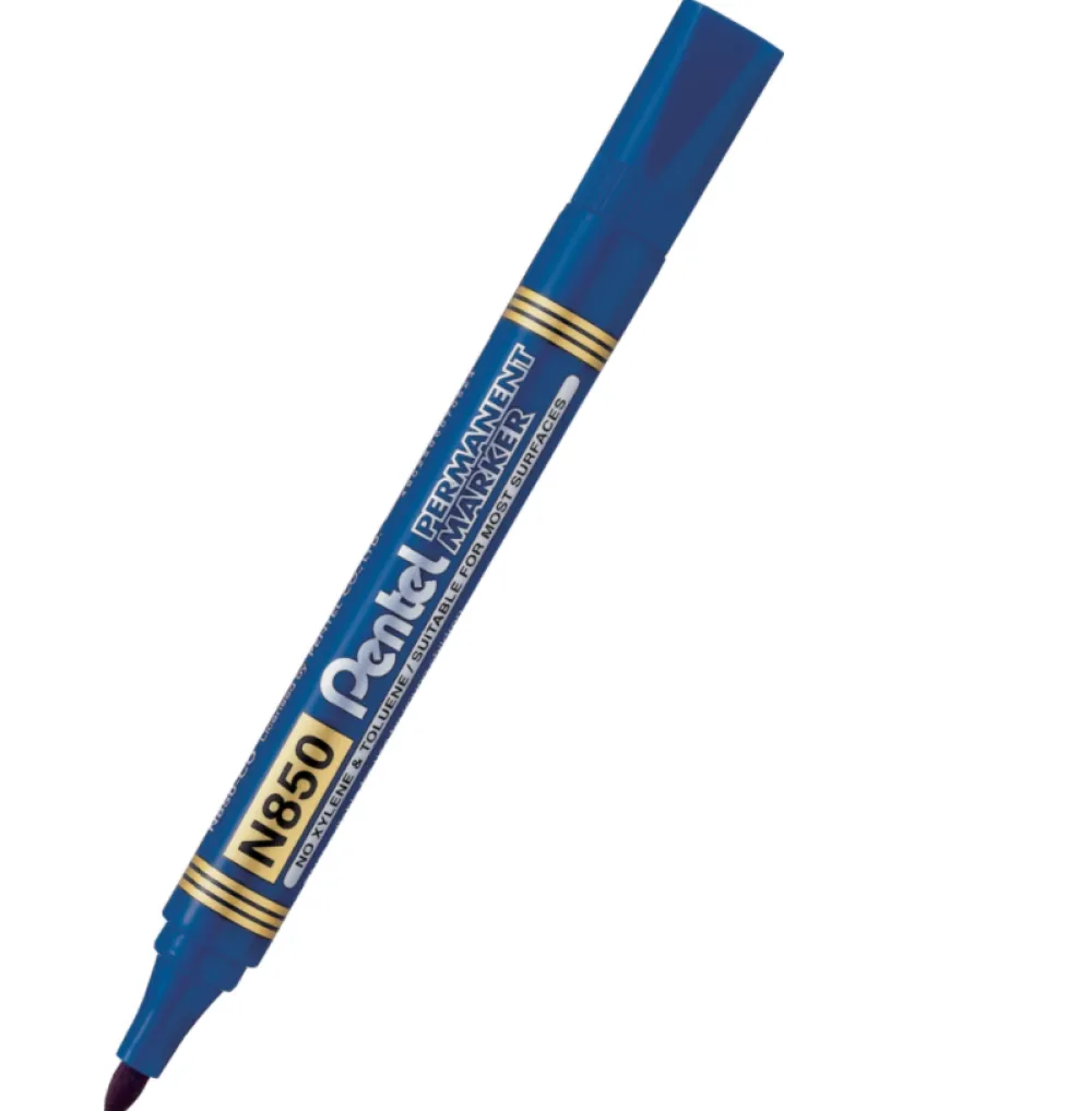 Pentel Marker permanentny N850 - - niebieski, 4,5 mm