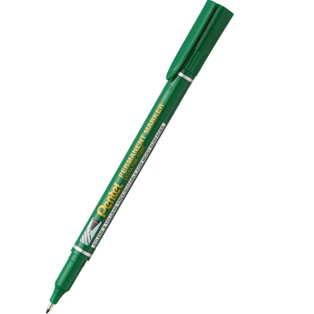 Pentel Marker permanentny, wodoodporny - - niebieski, 0,6 mm > Markery