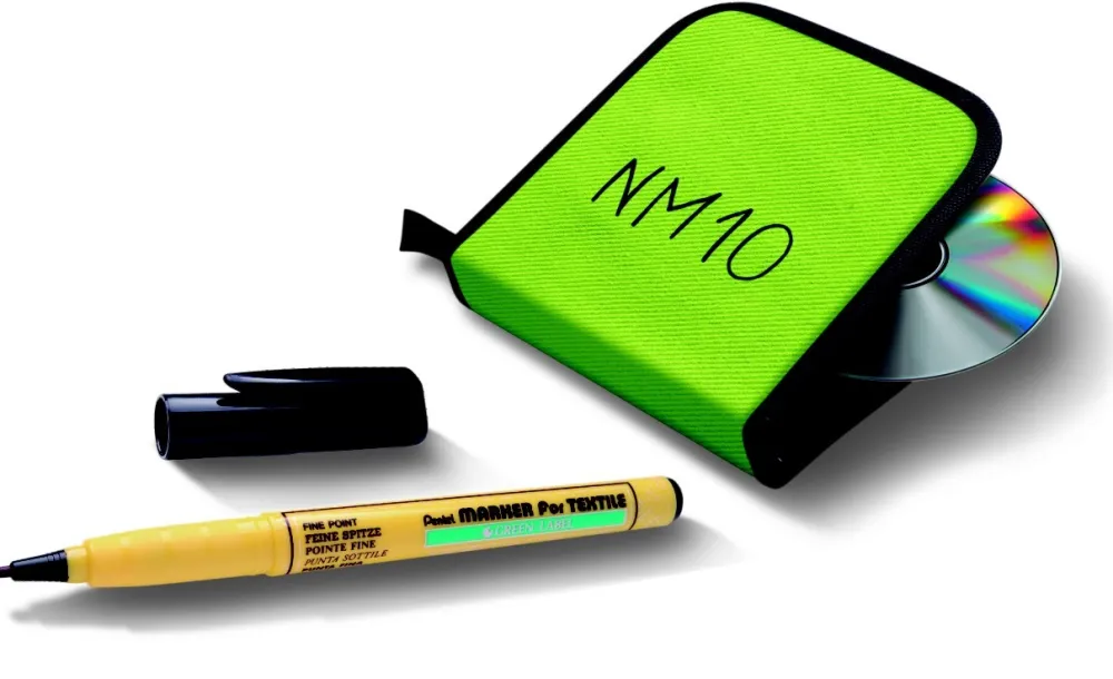 Pentel Marker, pisak do tkanin - - czarny