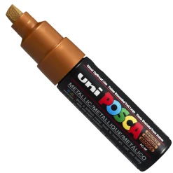 Uni Posca Marker Posca PC-8K - Uni - brąz, bronze > Markery, Brushpeny I Pisaki|Pisaki Kaligraficzne