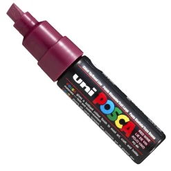 Uni Posca Marker Posca PC-8K - Uni - czerwony, red wine > Markery, Brushpeny I Pisaki|Pisaki Kaligraficzne