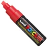 Uni Posca Marker Posca PC-8K - Uni - czerwony, fluo red