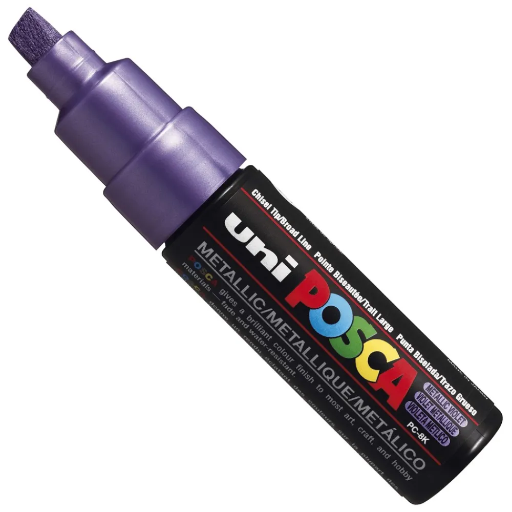 Uni Posca Marker Posca PC-8K - Uni - fioletowy, metallic violet > Markery, Brushpeny I Pisaki|Pisaki Kaligraficzne