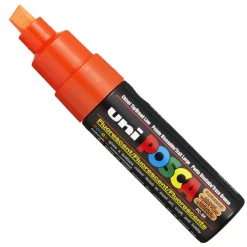 Uni Posca Marker Posca PC-8K - Uni - pomarańczowy, fluo orange > Markery, Brushpeny I Pisaki|Pisaki Kaligraficzne