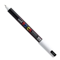Uni Posca Marker Posca PC-1MR - Uni - biały, white > Markery, Brushpeny I Pisaki