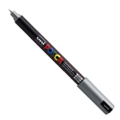 Uni Posca Marker Posca PC-1MR - Uni - srebrny, silver