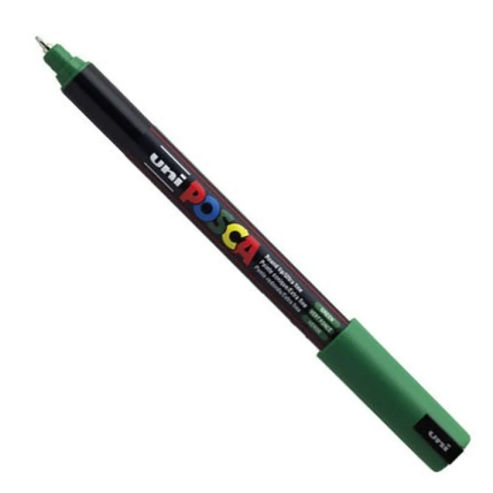 Uni Posca Marker Posca PC-1MR - Uni - zielony, green > Markery, Brushpeny I Pisaki