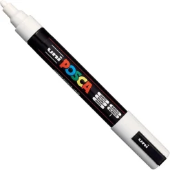 Uni Posca Marker Posca PC-5M - Uni - biały, white > Markery, Brushpeny I Pisaki