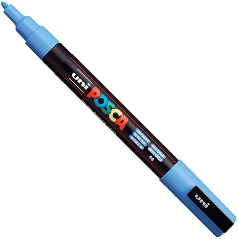 Uni Posca Marker Posca PC-3M - Uni - błękitny, sky blue