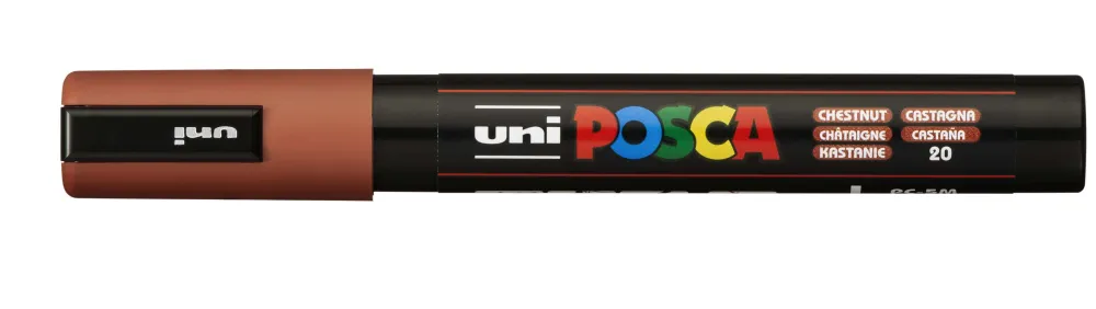 Uni Posca Marker Posca PC-5M - Uni - Chestnut > Markery, Brushpeny I Pisaki