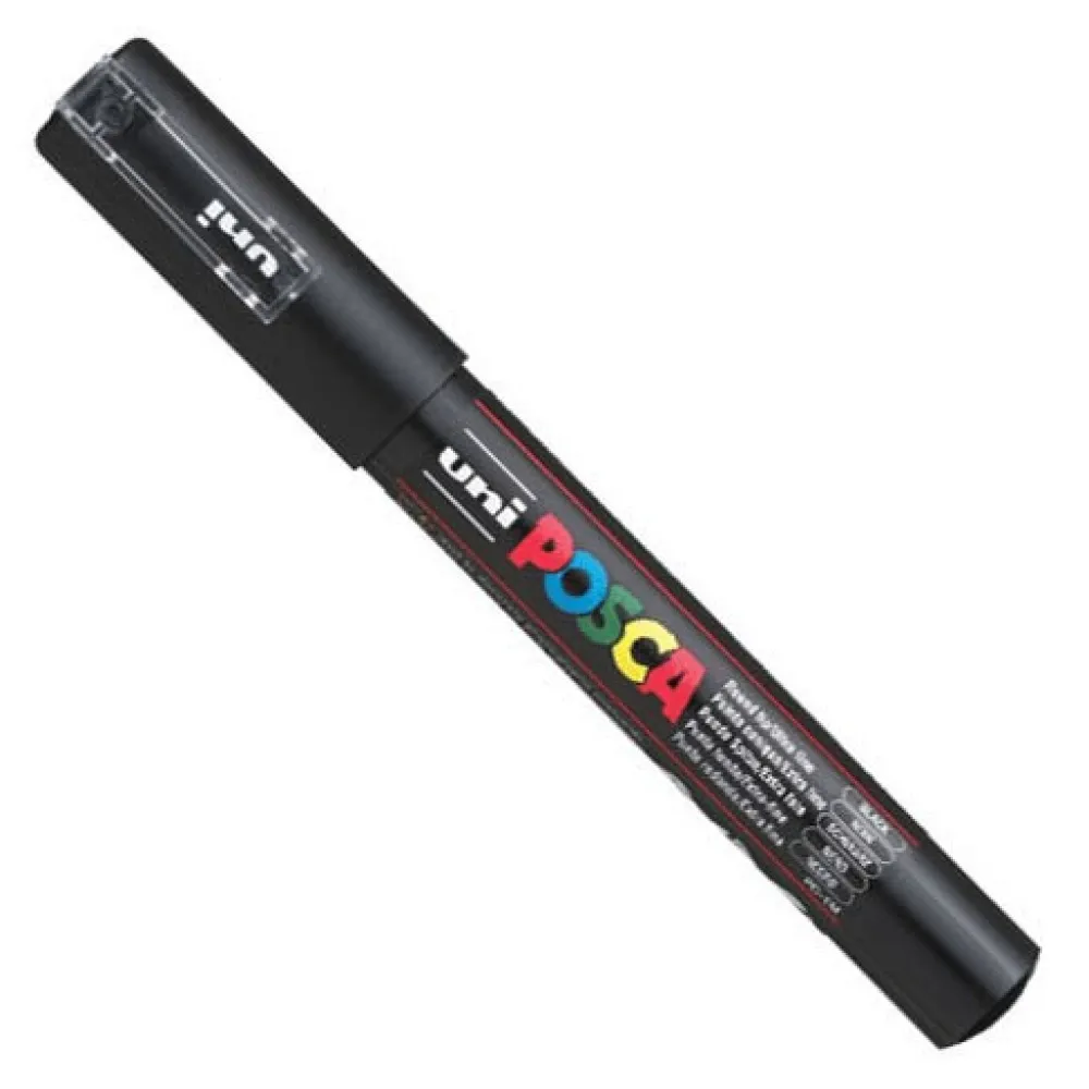 Uni Posca Marker Posca PC-1M - Uni - czarny, black