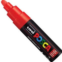 Uni Posca Marker Posca PC-7M - Uni - czerwony, red > Markery, Brushpeny I Pisaki