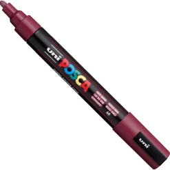 Uni Posca Marker Posca PC-5M - Uni - czerwony, red wine > Markery, Brushpeny I Pisaki
