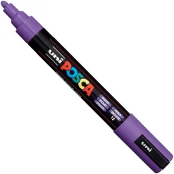 Uni Posca Marker Posca PC-5M - Uni - fioletowy, violet > Markery, Brushpeny I Pisaki