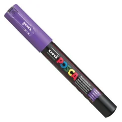 Uni Posca Marker Posca PC-1M - Uni - fioletowy, violet > Markery, Brushpeny I Pisaki