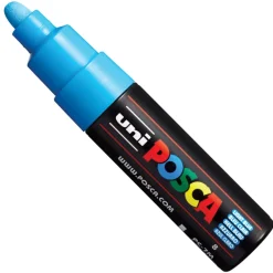 Uni Posca Marker Posca PC-7M - Uni - jasnoniebieski, light blue
