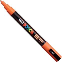Uni Posca Marker Posca PC-3M - Uni - pomarańczowy, bright yellow > Markery, Brushpeny I Pisaki