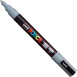 Uni Posca Marker Posca PC-3M - Uni - szary, grey