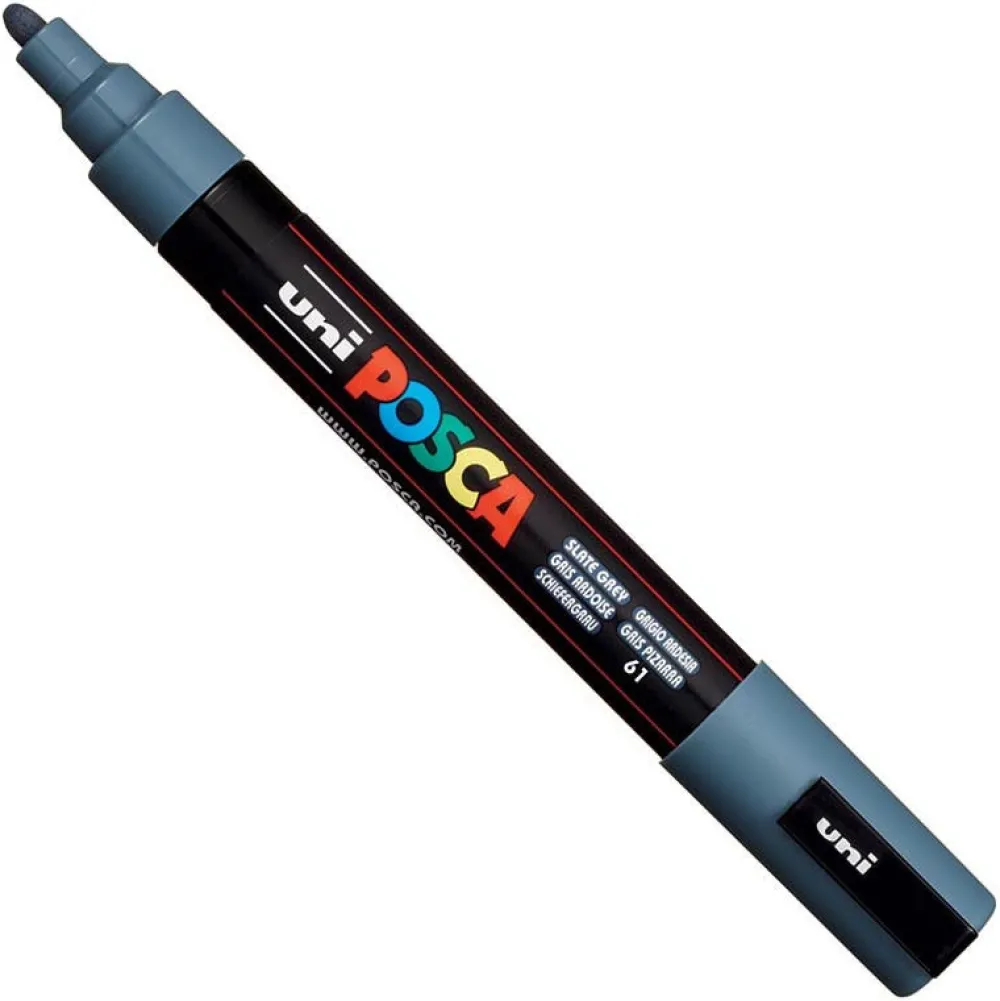 Uni Posca Marker Posca PC-5M - Uni - szary, slate grey