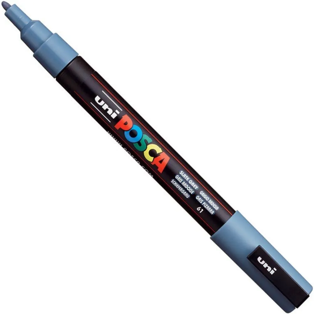 Uni Posca Marker Posca PC-3M - Uni - szary, slate gray