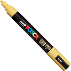Uni Posca Marker Posca PC-5M - Uni - żółty, straw yellow > Markery, Brushpeny I Pisaki