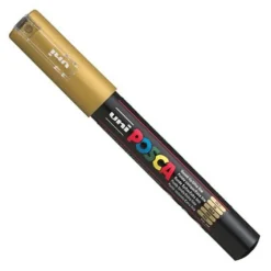 Uni Posca Marker Posca PC-1M - Uni - złoty, gold > Markery, Brushpeny I Pisaki