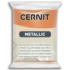 Cernit Masa termoutwardzalna Metallic - - 700, Yellow, 56 g > Masy Do Modelowania