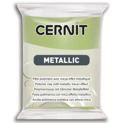 Cernit Masa termoutwardzalna Metallic - - 051, Green Gold, 56 g > Masy Do Modelowania