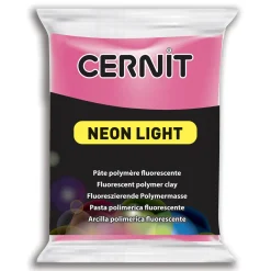Cernit Masa termoutwardzalna Neon Light - - 922, Fuchsia, 56 g ><noscript><img width=