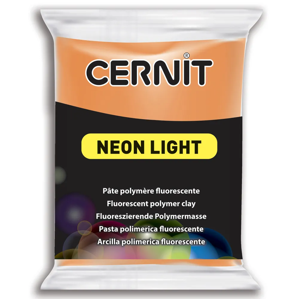 Cernit Masa termoutwardzalna Neon Light - - 752, Orange, 56 g > Masy Do Modelowania
