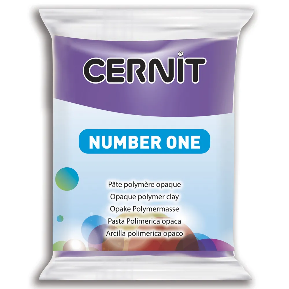 Cernit Masa termoutwardzalna Number One - - 900, Violet, 56 g