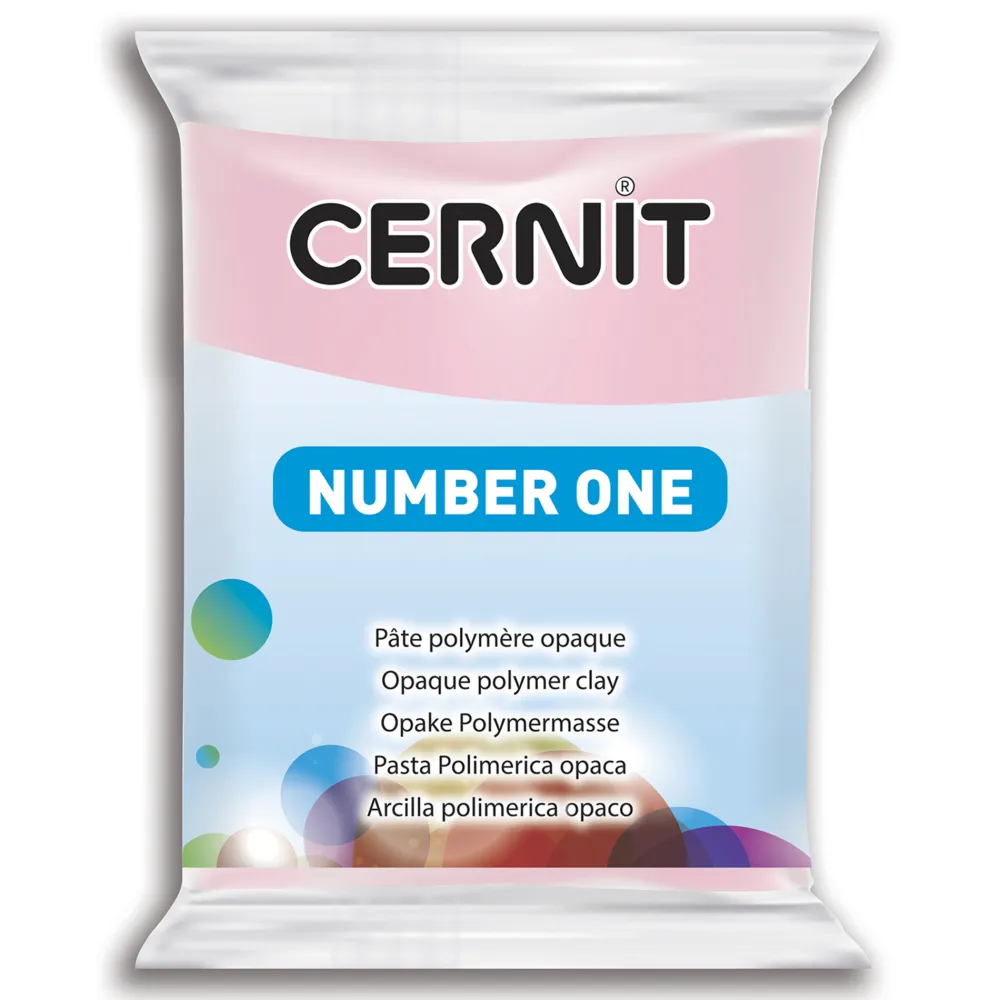 Cernit Masa termoutwardzalna Number One - - 475, Pink, 56 g > Masy Do Modelowania