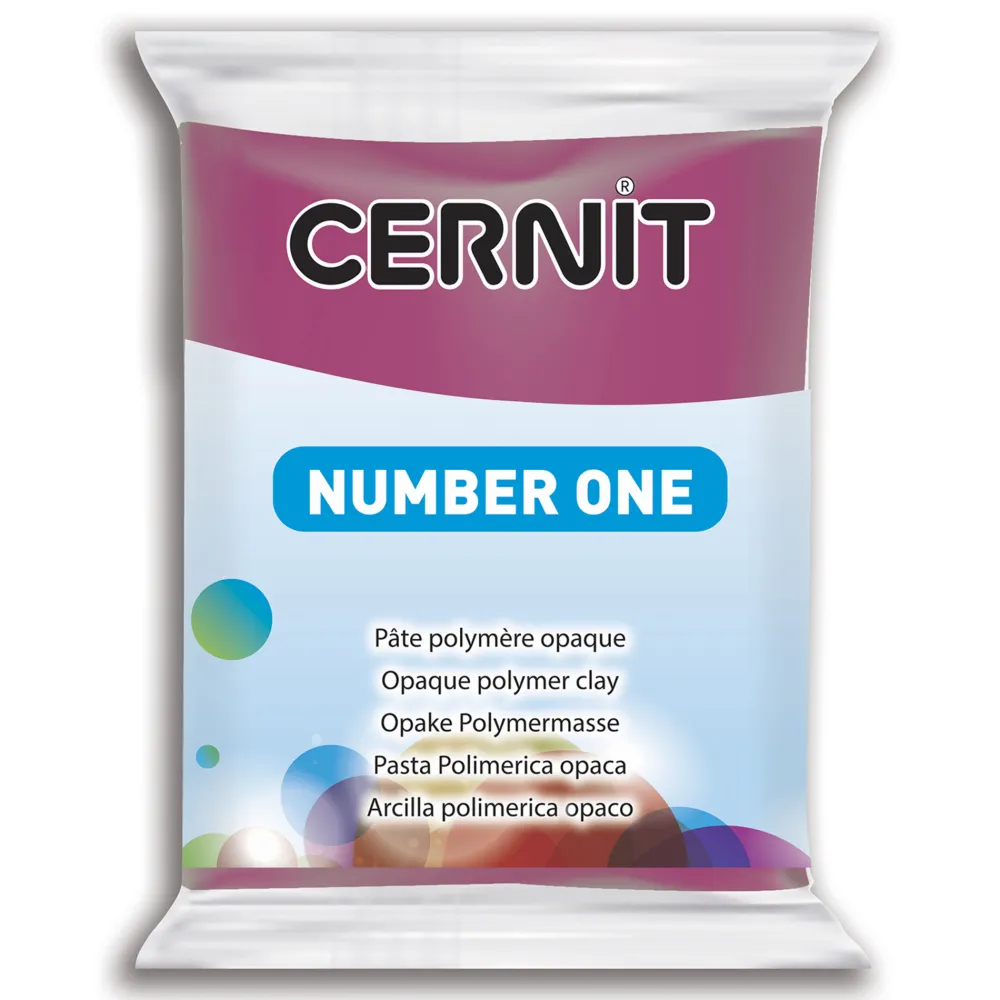 Cernit Masa termoutwardzalna Number One - - 411, Bordeaux, 56 g